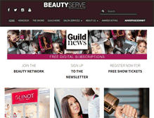 Tablet Screenshot of beautyserve.com